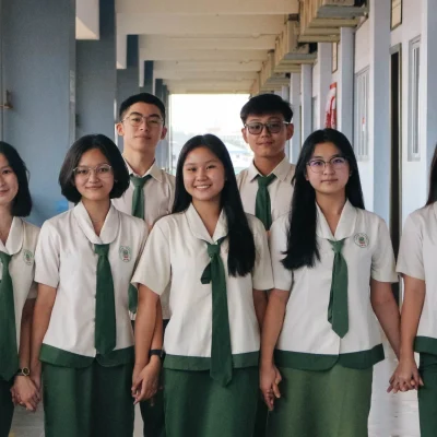 Senior High School students at Sekolah Mondial
